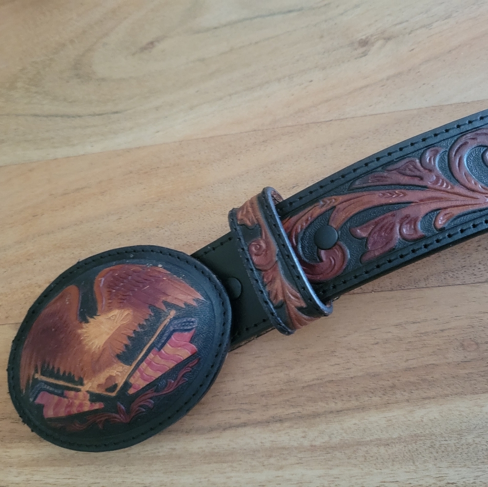 American flag/eagle belt - Picture 1 of 4